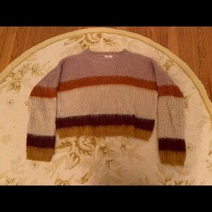 Well worn Hippie Rose sweater size small